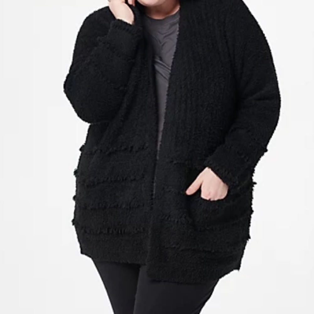 Barefoot Dreams CozyChic Boardwalk Cardigan